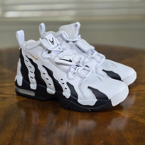 Nike Air DT Max ‘96 Colorado Away White Black Gold Deion HM9236-100 Mens Size 10 - Picture 4 of 14